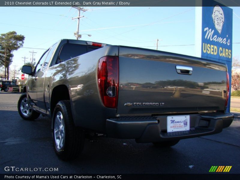 Dark Gray Metallic / Ebony 2010 Chevrolet Colorado LT Extended Cab