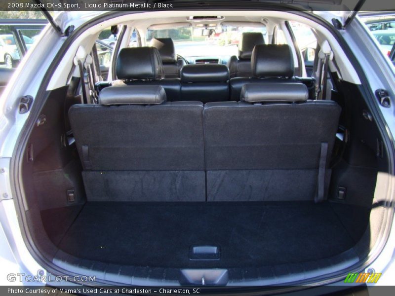 Liquid Platinum Metallic / Black 2008 Mazda CX-9 Sport