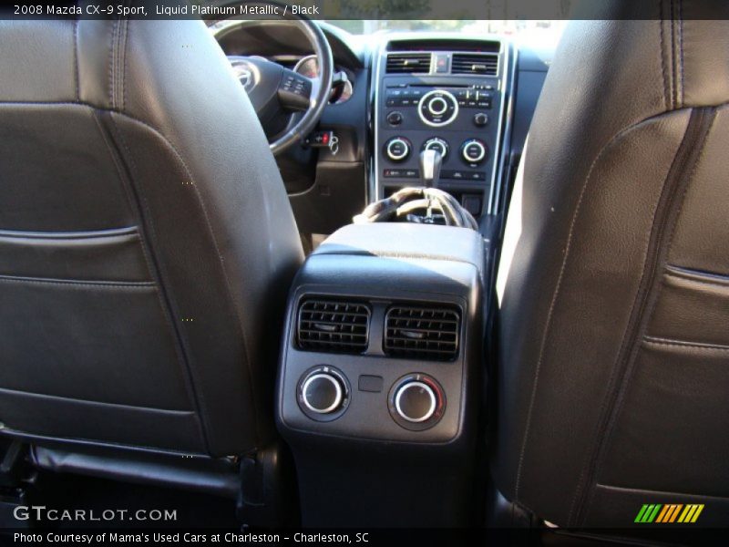 Liquid Platinum Metallic / Black 2008 Mazda CX-9 Sport