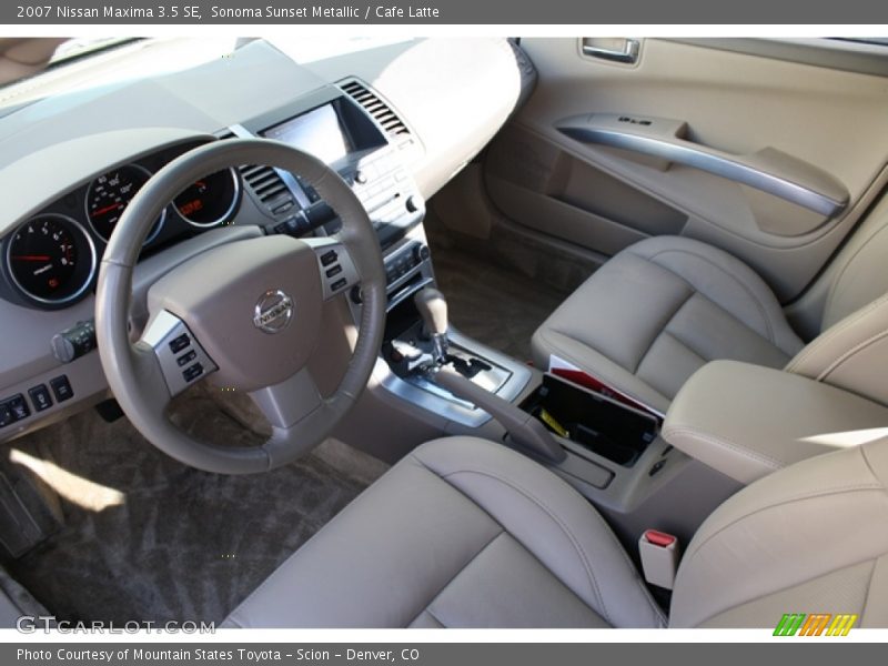 Sonoma Sunset Metallic / Cafe Latte 2007 Nissan Maxima 3.5 SE