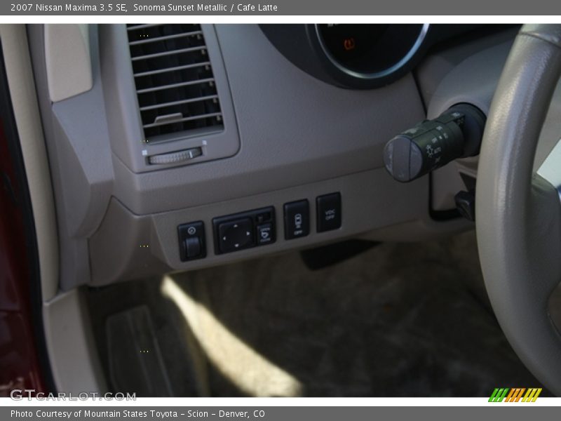 Sonoma Sunset Metallic / Cafe Latte 2007 Nissan Maxima 3.5 SE