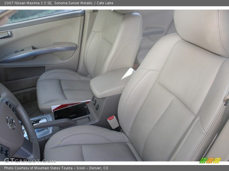 Sonoma Sunset Metallic / Cafe Latte 2007 Nissan Maxima 3.5 SE