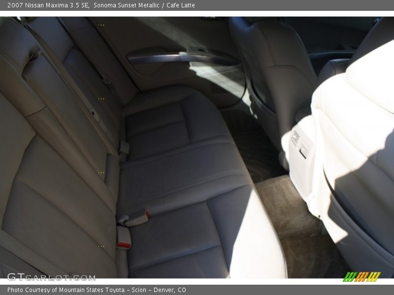 Sonoma Sunset Metallic / Cafe Latte 2007 Nissan Maxima 3.5 SE