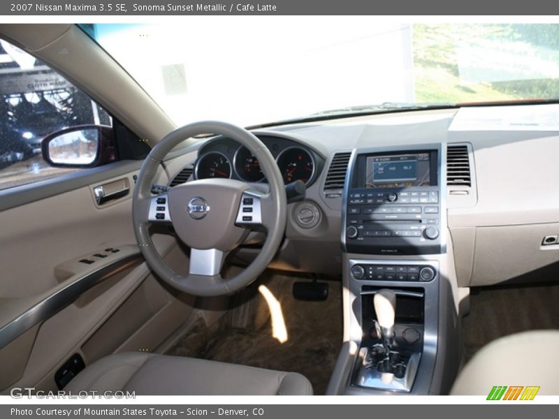 Sonoma Sunset Metallic / Cafe Latte 2007 Nissan Maxima 3.5 SE