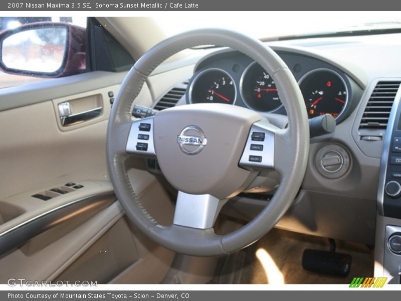 Sonoma Sunset Metallic / Cafe Latte 2007 Nissan Maxima 3.5 SE