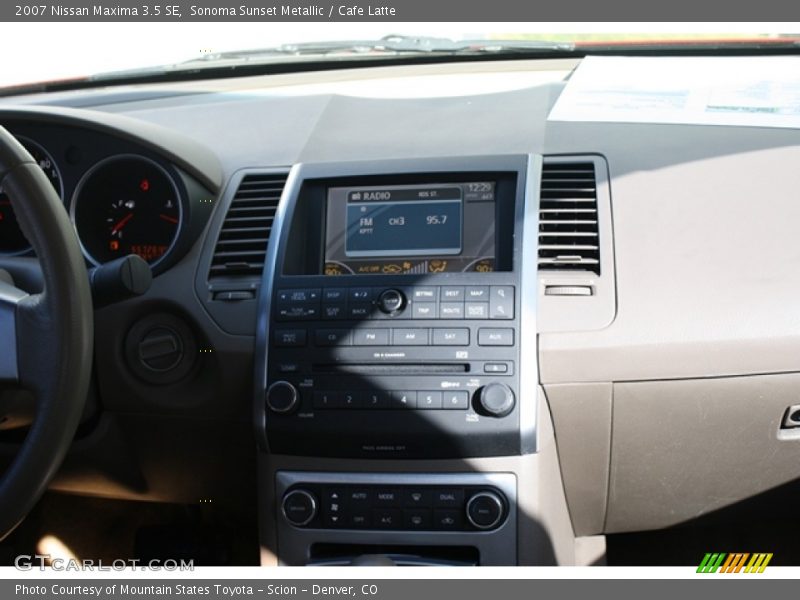Sonoma Sunset Metallic / Cafe Latte 2007 Nissan Maxima 3.5 SE