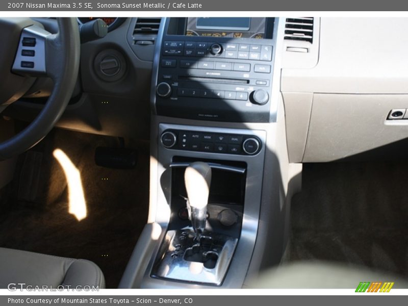 Sonoma Sunset Metallic / Cafe Latte 2007 Nissan Maxima 3.5 SE