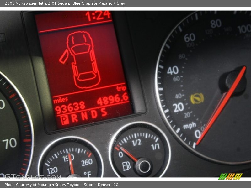 Blue Graphite Metallic / Grey 2006 Volkswagen Jetta 2.0T Sedan