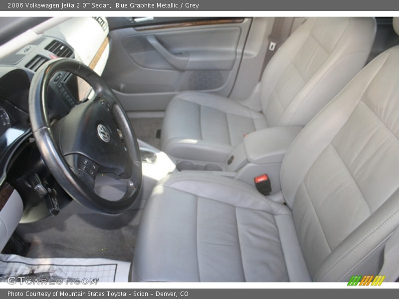 Blue Graphite Metallic / Grey 2006 Volkswagen Jetta 2.0T Sedan