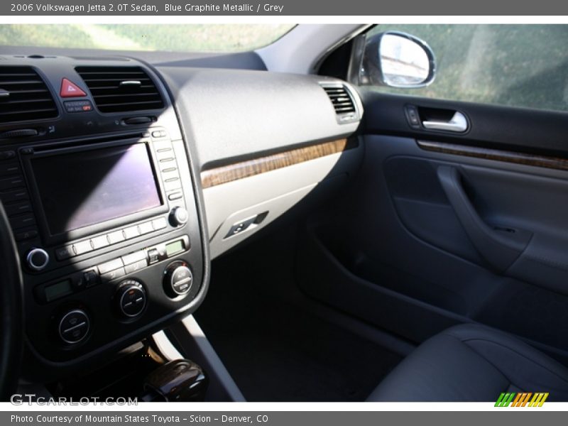 Blue Graphite Metallic / Grey 2006 Volkswagen Jetta 2.0T Sedan