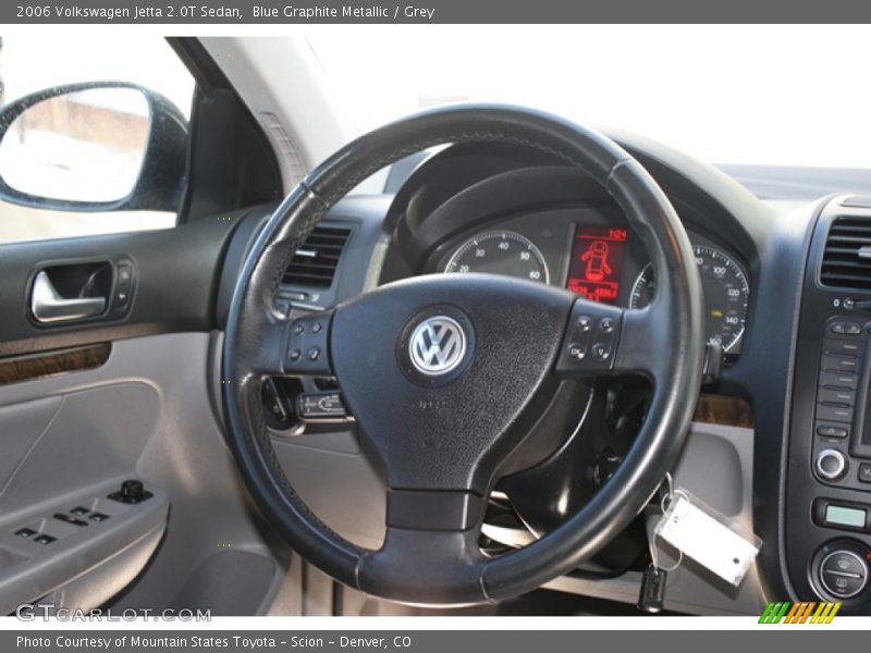 Blue Graphite Metallic / Grey 2006 Volkswagen Jetta 2.0T Sedan