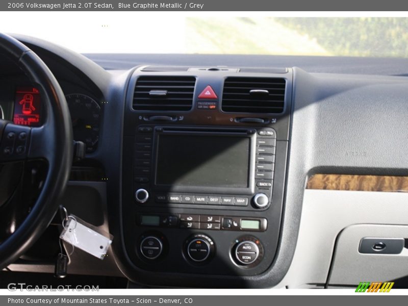 Blue Graphite Metallic / Grey 2006 Volkswagen Jetta 2.0T Sedan