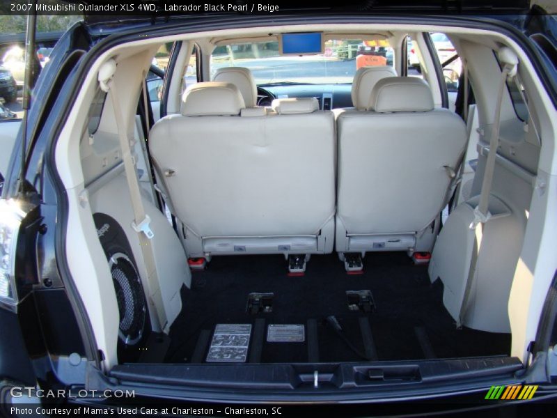 Labrador Black Pearl / Beige 2007 Mitsubishi Outlander XLS 4WD