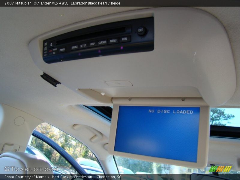 Labrador Black Pearl / Beige 2007 Mitsubishi Outlander XLS 4WD