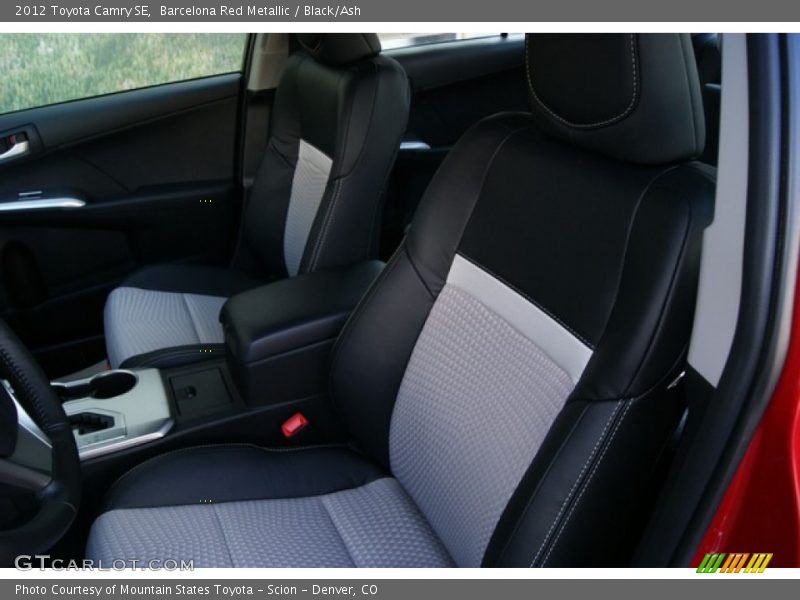 Barcelona Red Metallic / Black/Ash 2012 Toyota Camry SE
