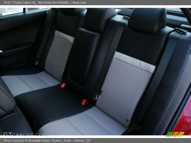 Barcelona Red Metallic / Black/Ash 2012 Toyota Camry SE