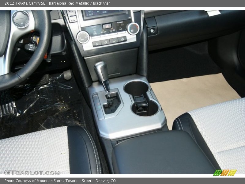 Barcelona Red Metallic / Black/Ash 2012 Toyota Camry SE
