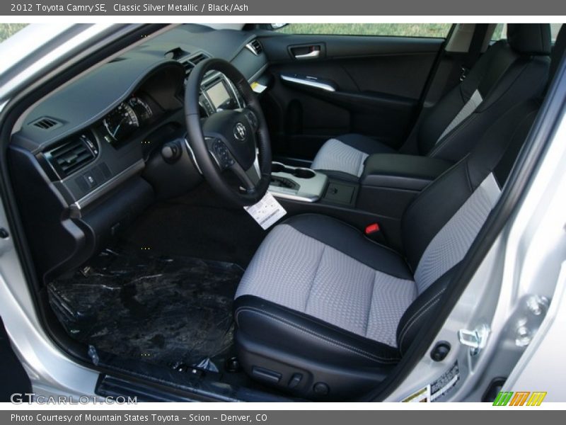 Classic Silver Metallic / Black/Ash 2012 Toyota Camry SE