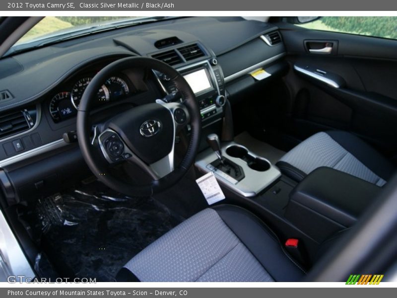 Classic Silver Metallic / Black/Ash 2012 Toyota Camry SE
