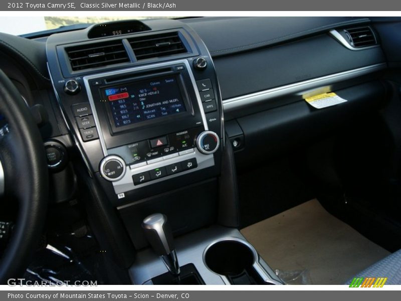 Classic Silver Metallic / Black/Ash 2012 Toyota Camry SE