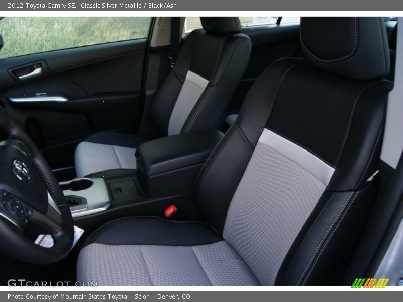 Classic Silver Metallic / Black/Ash 2012 Toyota Camry SE