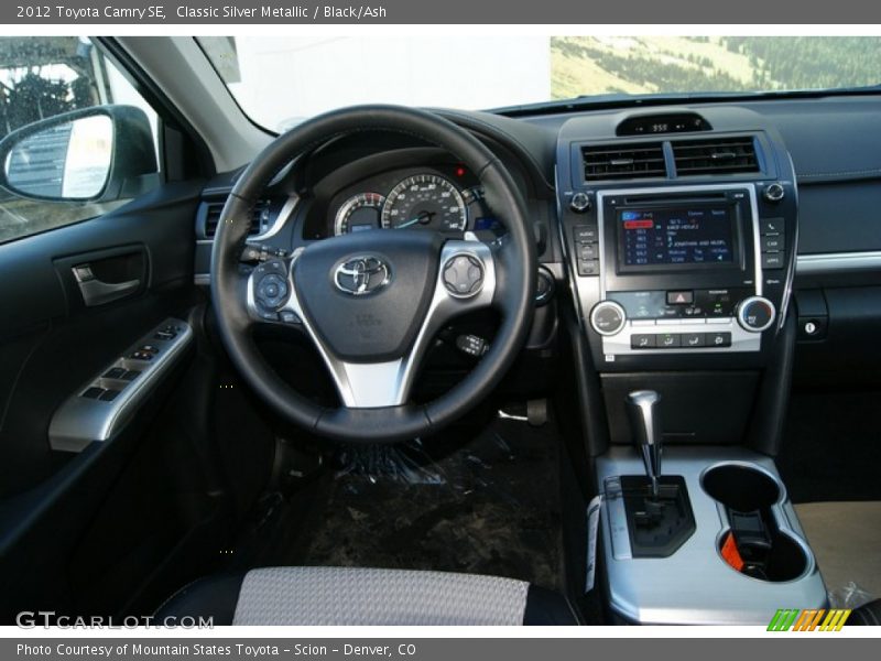 Classic Silver Metallic / Black/Ash 2012 Toyota Camry SE