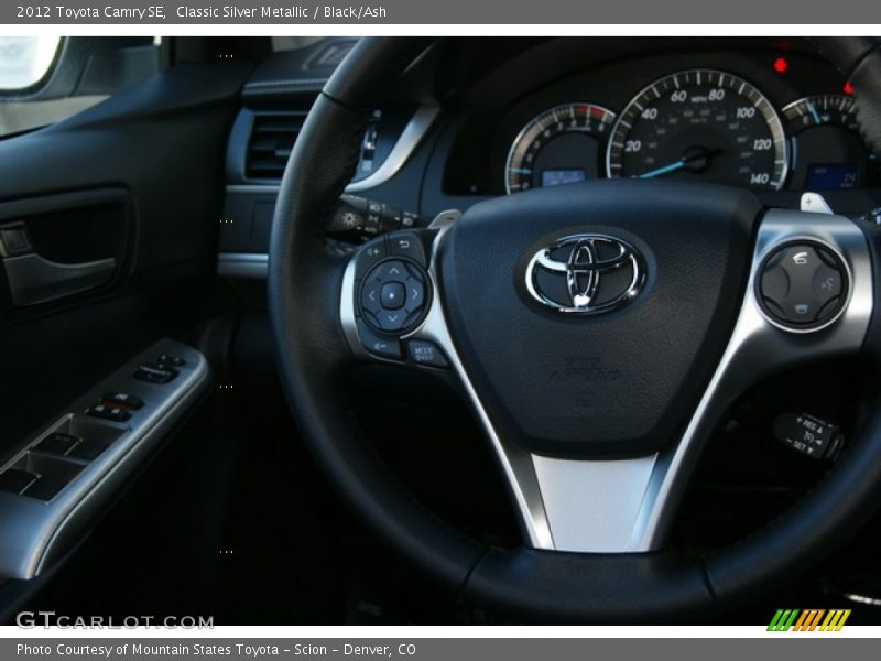 Classic Silver Metallic / Black/Ash 2012 Toyota Camry SE