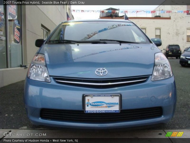 Seaside Blue Pearl / Dark Gray 2007 Toyota Prius Hybrid