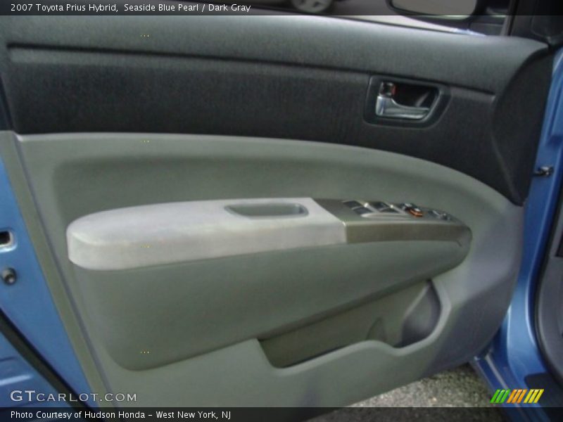 Seaside Blue Pearl / Dark Gray 2007 Toyota Prius Hybrid