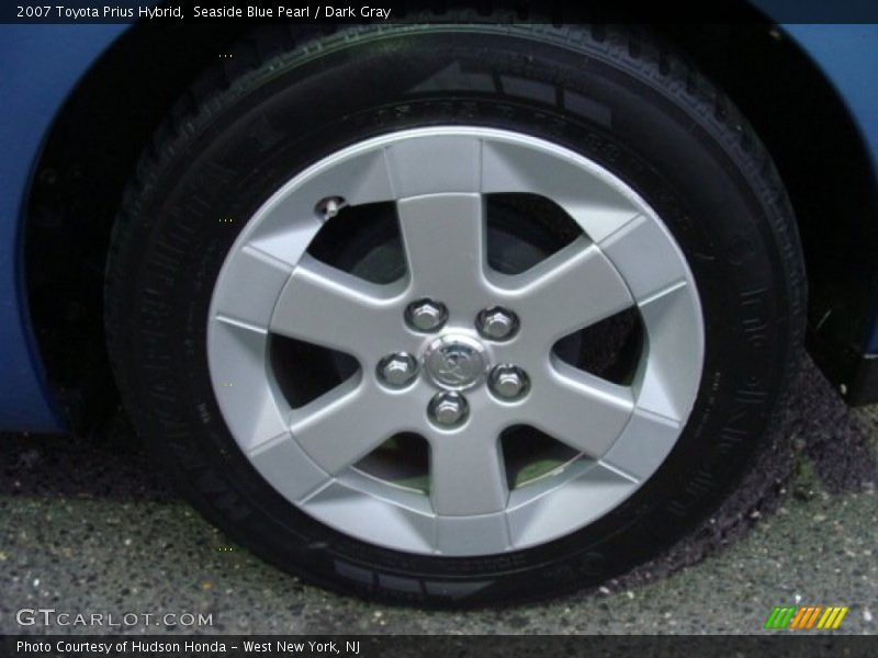 Seaside Blue Pearl / Dark Gray 2007 Toyota Prius Hybrid