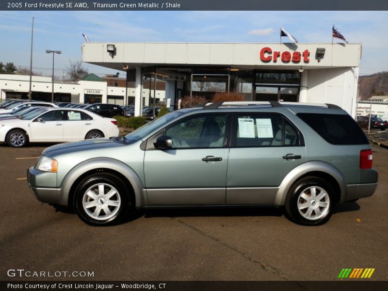Titanium Green Metallic / Shale 2005 Ford Freestyle SE AWD