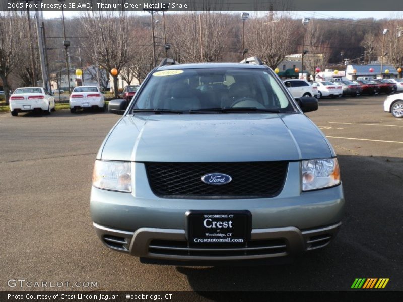 Titanium Green Metallic / Shale 2005 Ford Freestyle SE AWD