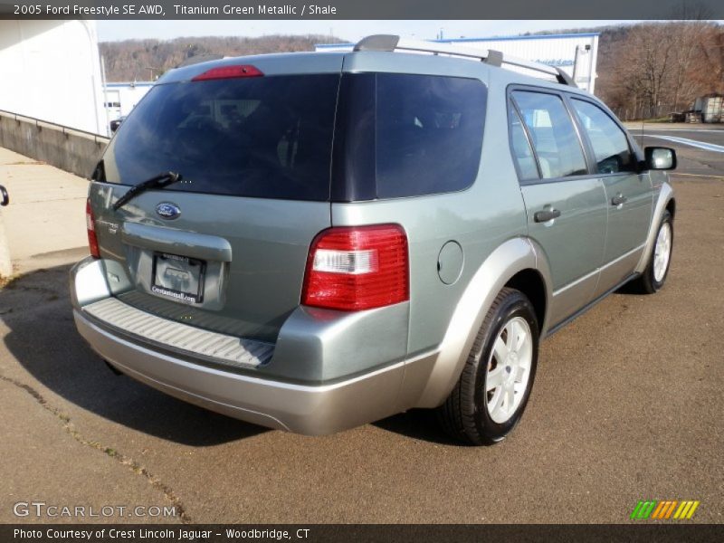 Titanium Green Metallic / Shale 2005 Ford Freestyle SE AWD