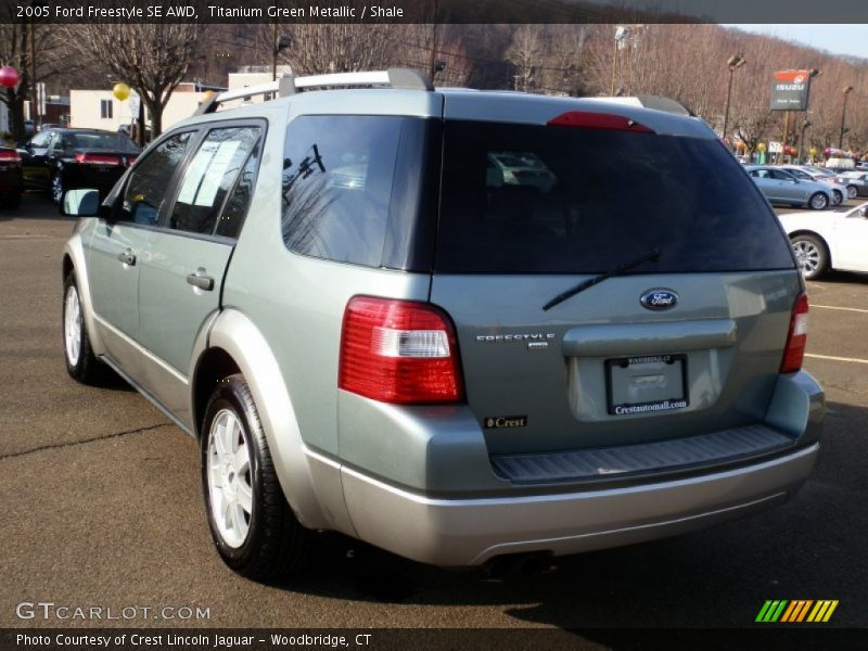 Titanium Green Metallic / Shale 2005 Ford Freestyle SE AWD