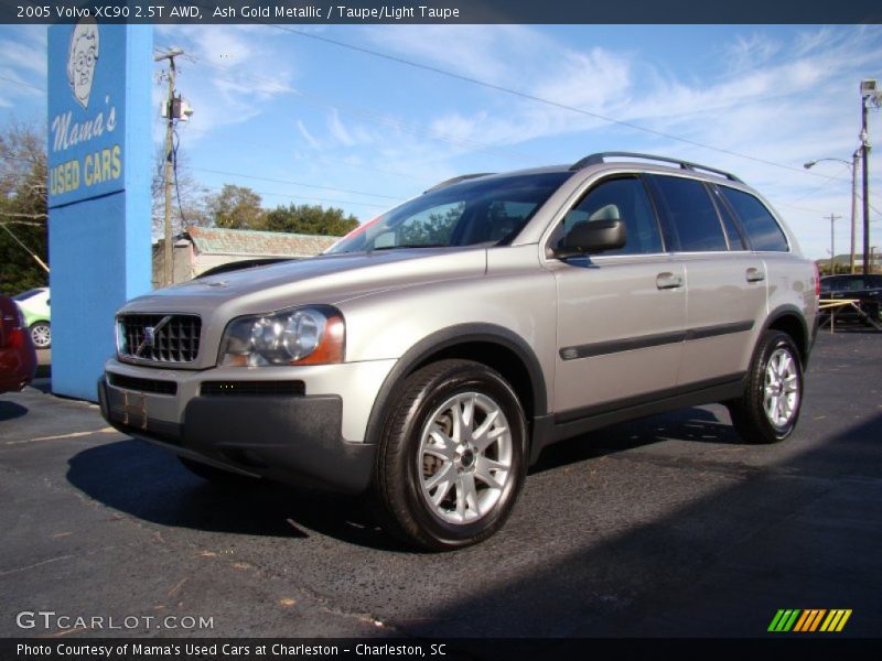 Ash Gold Metallic / Taupe/Light Taupe 2005 Volvo XC90 2.5T AWD