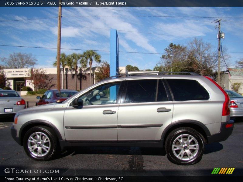 Ash Gold Metallic / Taupe/Light Taupe 2005 Volvo XC90 2.5T AWD