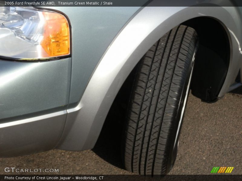Titanium Green Metallic / Shale 2005 Ford Freestyle SE AWD