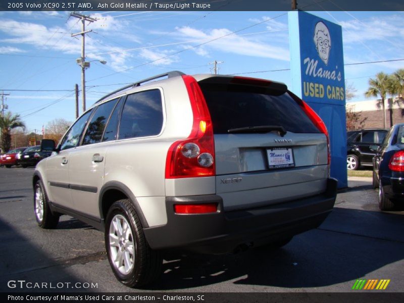 Ash Gold Metallic / Taupe/Light Taupe 2005 Volvo XC90 2.5T AWD