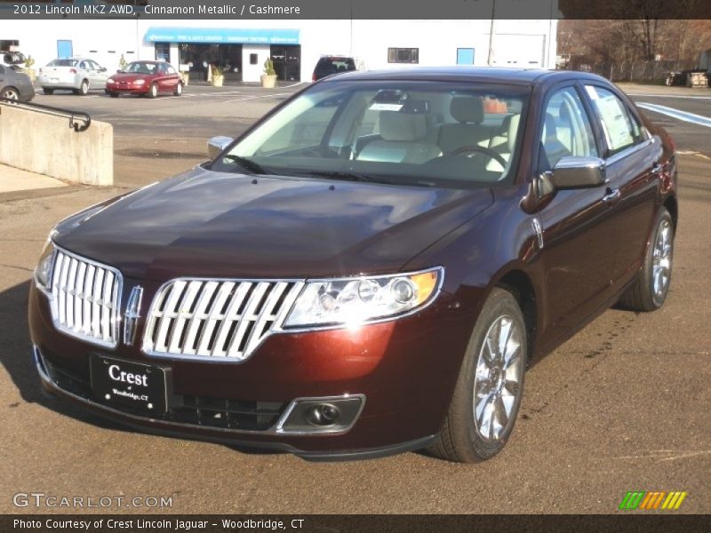 Cinnamon Metallic / Cashmere 2012 Lincoln MKZ AWD