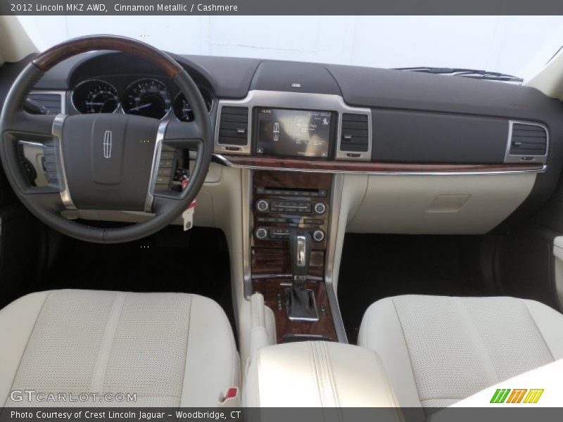 Cinnamon Metallic / Cashmere 2012 Lincoln MKZ AWD