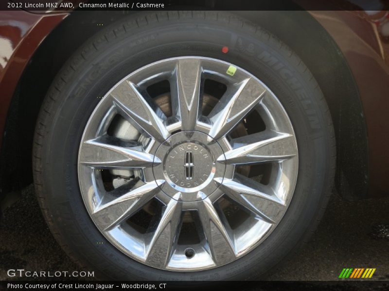 Cinnamon Metallic / Cashmere 2012 Lincoln MKZ AWD