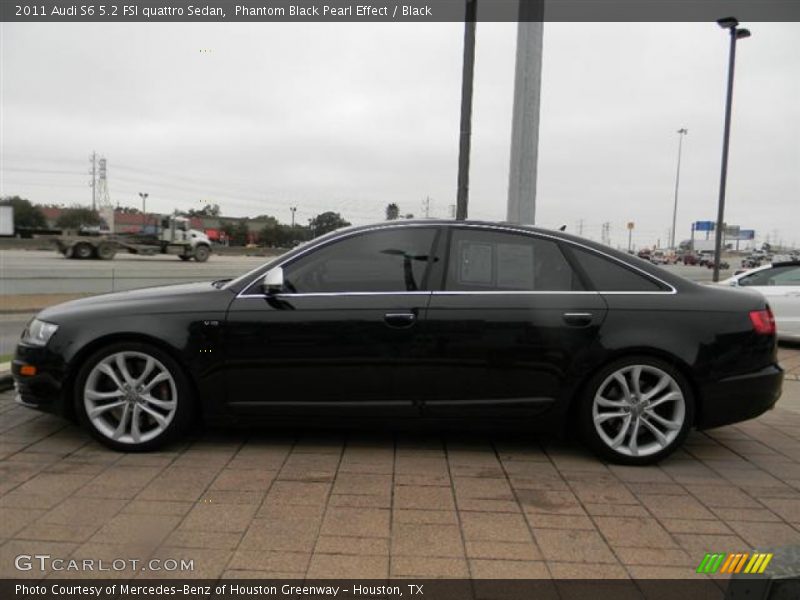 Phantom Black Pearl Effect / Black 2011 Audi S6 5.2 FSI quattro Sedan