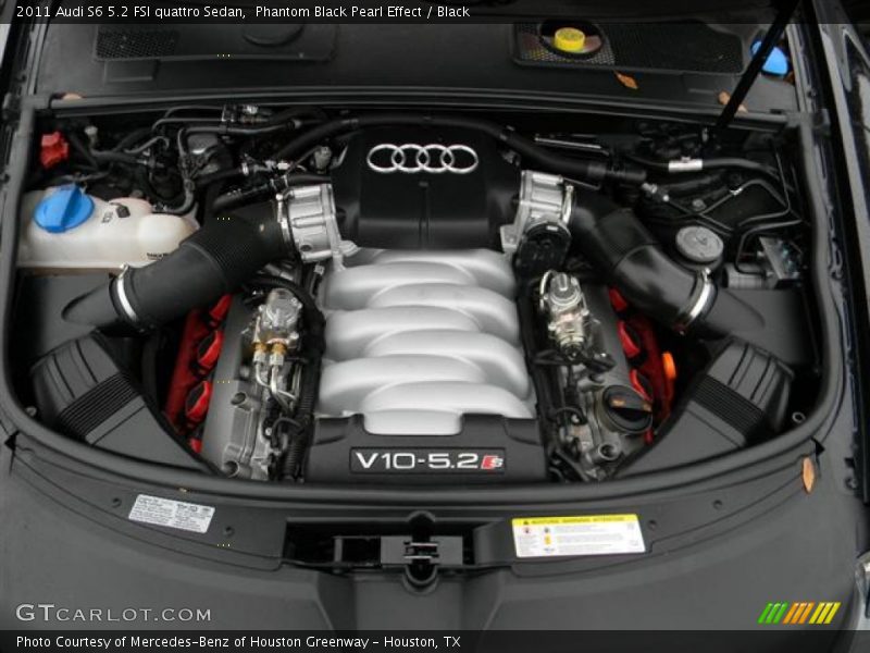  2011 S6 5.2 FSI quattro Sedan Engine - 5.2 Liter FSI DOHC 40-Valve VVT V10