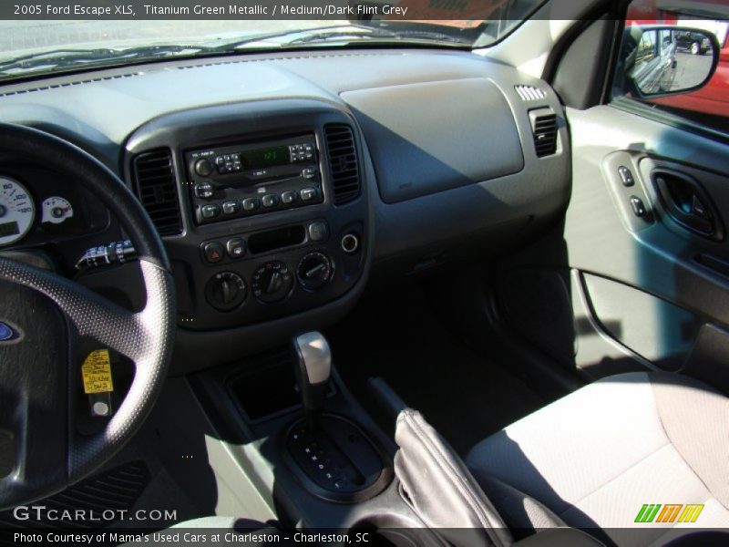 Titanium Green Metallic / Medium/Dark Flint Grey 2005 Ford Escape XLS