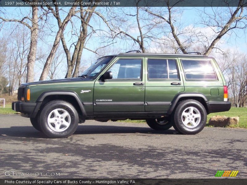  1997 Cherokee Sport 4x4 Emerald Green Pearlcoat
