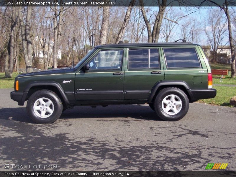  1997 Cherokee Sport 4x4 Emerald Green Pearlcoat