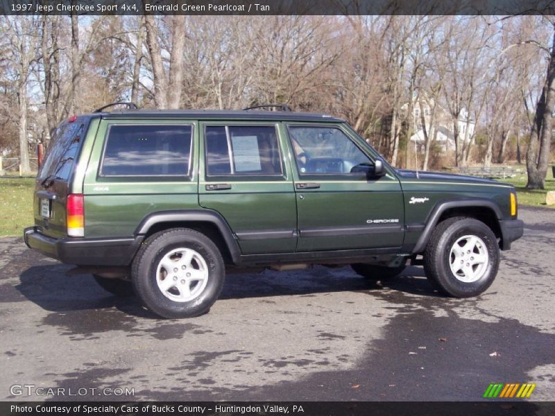  1997 Cherokee Sport 4x4 Emerald Green Pearlcoat