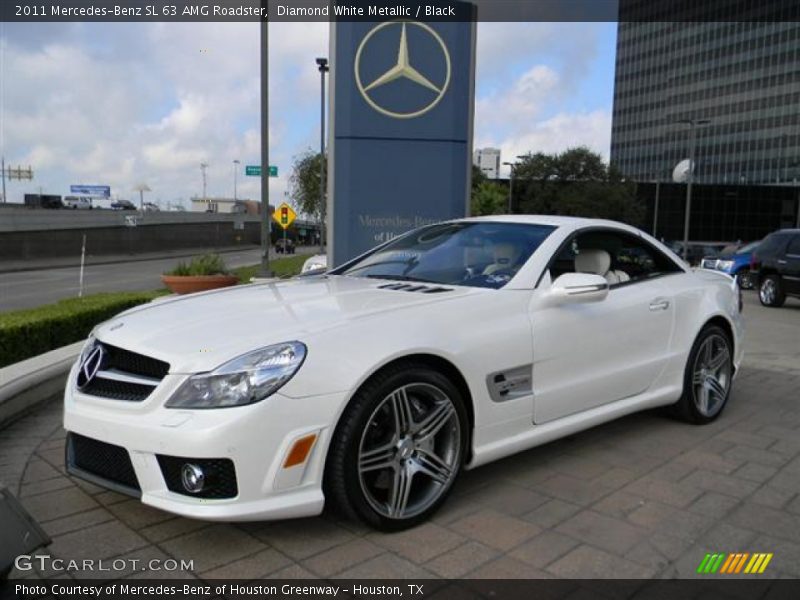Front 3/4 View of 2011 SL 63 AMG Roadster