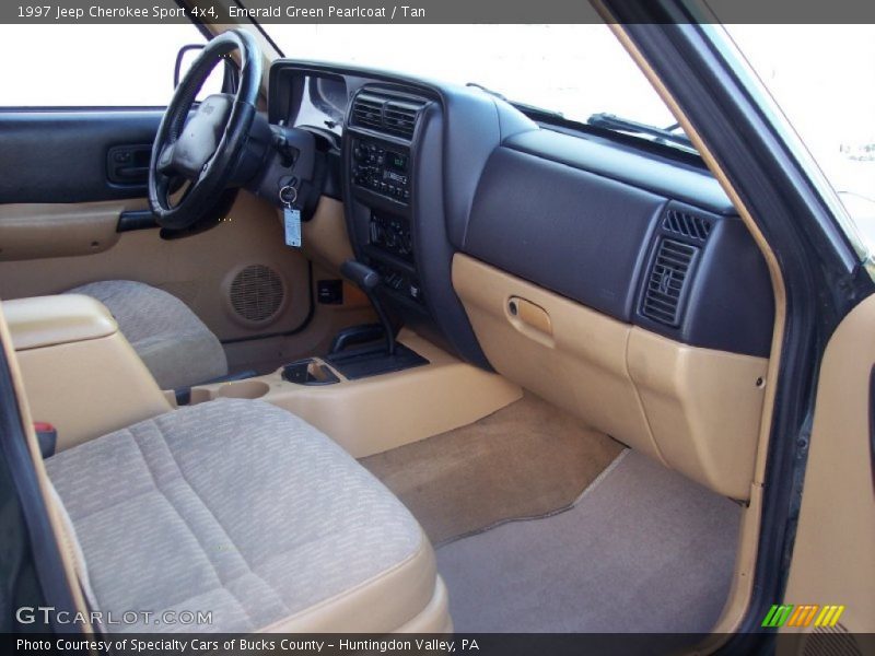 Dashboard of 1997 Cherokee Sport 4x4