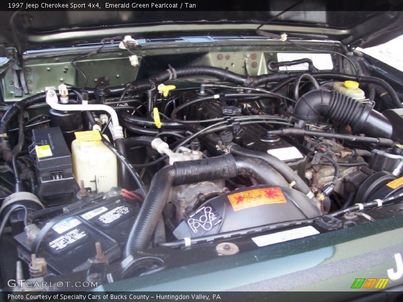  1997 Cherokee Sport 4x4 Engine - 4.0 Liter OHV 12V Inline 6 Cylinder